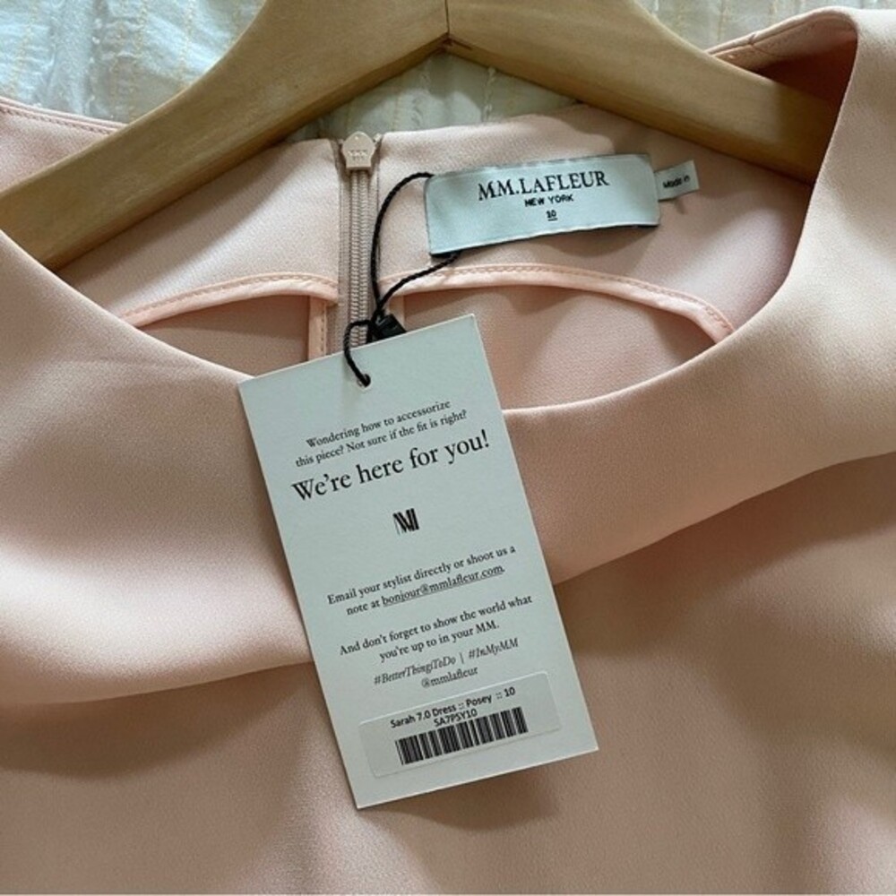 NWT! MM LaFleur Sarah 7.0 Dress - posey color, size 10 - Picture 13 of 13